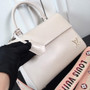 Louis Vuitton M41312 Cluny BB Bag Epi Leather White