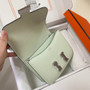 Hermes Constance Bag Light Green Epsom Leather Silver H2535 - Default Title - View 7