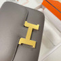 Hermes Constance Bag 19 Dark Gray Epsom Leather Gold H083907 - Default Title - View 4