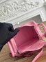 Hermes Lindy Mini Bag Togo Leather Pink Silver H68627 - Default Title - View 9