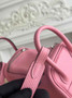 Hermes Lindy Mini Bag Togo Leather Pink Silver H68627 - Default Title - View 5