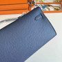 Hermès Kelly Cut Clutch 31cm Epsom Leather Navy Blue Gold - Default Title - View 3