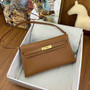 Hermes Kelly Bag Gold Hardware with Elan Tan Leather - Default Title - View 3