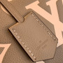 Louis Vuitton M45489 Montaigne BB Bicolor Monogram Leather Gray