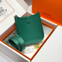 Hermes Mini Evelyne 16 Bag in Taurillon Clemence Leather H069422 - Default Title - View 2