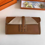 Hermes Jige 29 Wallet Clutch In Epsom Leather Light Brown - Default Title - View 3