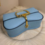 Hermès Della Cavalleria Elan Bag in Blue Epsom Calfskin Gold Hardware - Default Title - View 8