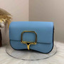 Hermès Della Cavalleria Elan Bag in Blue Epsom Calfskin Gold Hardware - Default Title - View 2