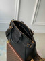 Louis Vuitton Lock It MM High End M22914 Black Leathers