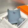 Hermes Mini Evelyne 16 Bag in Taurillon Clemence Leather H069452 - Default Title - View 3