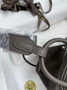 Hermes Lindy Mini Bag Dark Gray Togo Leather Silver Hardware H8627 - Default Title - View 6