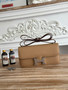 Hermès Constance bag in Apricot Epsom leather H382684 - Gold - View 11