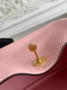 Hermes Lindy Mini Bag Togo Leather Light Pink Gold H68624 - Default Title - View 8