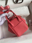 Hermes Lindy Mini Bag Pink Togo Leather Gold Hardware H8642 - Default Title - View 2