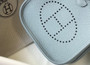Hermès Evelyne 18 Togo Leather Shoulder Mini Bag Silver Light Blue - Default Title - View 5