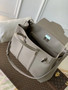 Louis Vuitton Georges Tote MM Bag M11664 Gray calfskin leather