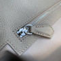 Louis Vuitton Georges Tote MM Bag M11664 Gray calfskin leather