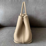 Hermes Garden Party 30 bag Negonda calfskin Light Gray - Default Title - View 4