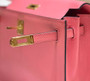 Hermès Kelly Danse II pink Evercolor leather with gold - Default Title - View 6