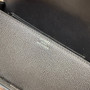 Hermès Della Cavalleria Elan Bag in Black Epsom Calfskin Silver Hardware - Default Title - View 7