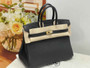 Hermès Birkin Bag Black Crocodile Togo Gold Hardware H8600 - W25×H20×D13cm - View 3