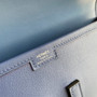 Hermes Wallet Clutch Swift Leather 29cm In Blue - Default Title - View 8
