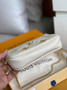 Louis Vuitton Mini Pochette Accessoires M80732 Beige Leather - Default Title - View 5