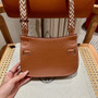 Hermes Jypsiere mini bag Tan Gold Swift Leather H25650 - Default Title - View 6