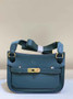 Hermes Jypsiere mini bag Dark Green Swift Leather Gold H25636 - Default Title - View 2