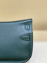 Hermes Jypsiere mini bag Dark Green Swift Leather Gold H25636 - Default Title - View 7
