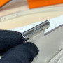 Hermes Constance Slim Wallet Beige Epsom Leather Silver H082087 - Default Title - View 8