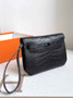 Hermès Sac Dépêches 25 – Black Crocodile Leather Clutch (Special Order) - Default Title - View 3