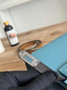 Hermes Kelly Bag 19 Blue Epsom Leather Silver H82311 - Default Title - View 8