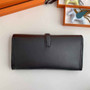 Hermes Jige Elan 29cm Wallet Clutch Swift Leather Black lizard - Default Title - View 4