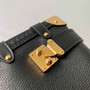 Louis Vuitton Side Trunk PM M23817 Black leather