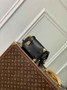 Louis Vuitton Side Trunk PM M23817 Black leather