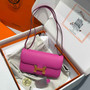 Hermes Constance Box Epsom Leather Plum Gold H082688 - Default Title - View 1