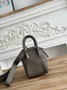 Hermes Lindy Mini Bag Togo Leather Dark Gray Silver H68631 - Default Title - View 2