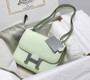 Hermes Constance 23 Box Epsom Leather Light Green Silver H082813 - Default Title - View 1