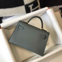 Hermes Kelly Mini II Bag Dark Green Epsom Leather with Gold Hardware 19 - Default Title - View 2