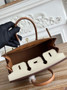 Hermès Birkin 25 Bag Beige Brown Epsom Leather - gold - View 12