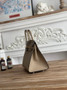 Hermès Birkin 25 Bag Light Gray Epsom Leather H625650 - gold - View 9