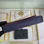Louis Vuitton M64099 Félicie Pochette Monogram Leather Navy Blue