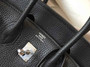 Hermès Birkin 30cm Black Togo Silver Hardware - Default Title - View 5
