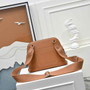 Hermes Bolide Messenger bag in Togo calfskin Brown - Default Title - View 3