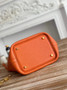 Hermès Picotin Lock 18 pocket bag Togo Leather H935100 orange - silver - View 6
