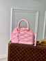 Louis Vuitton Alma BB M23666 Pink Lamb leather Gold Hardware - Default Title - View 1