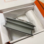 Hermes Constance Bag 19 Gray Epsom Leather Silver H0839329 - Default Title - View 4