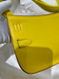 Hermes Jypsiere mini bag Yellow Silver Swift Leather H25651 - Default Title - View 6