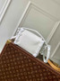 Louis Vuitton Side Trunk PM M24304 White leather